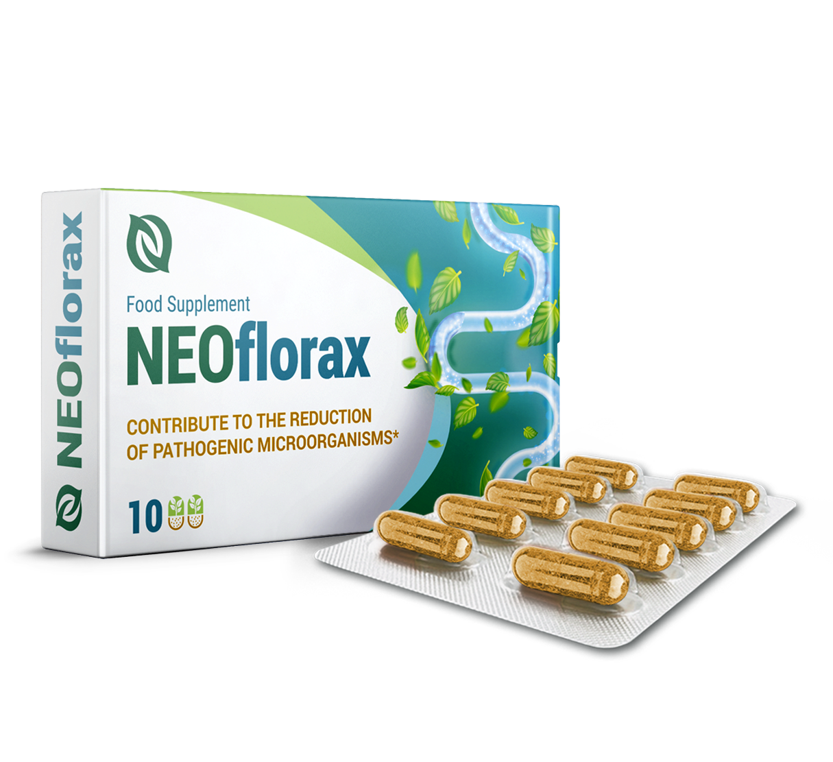 product package back view with ingredients